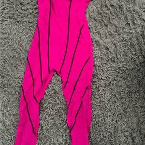Fashion Nova Pink One Piece jumpsuit
